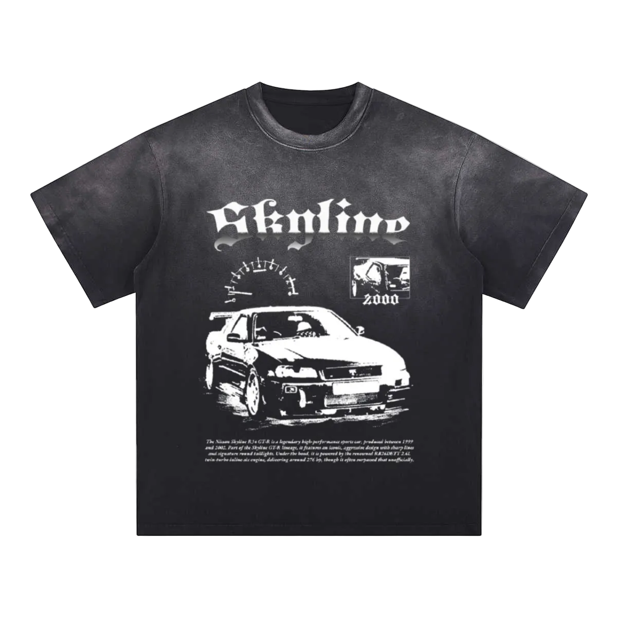 Y2K Car racer t-shirt