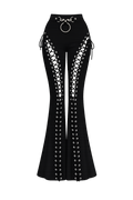 Alternative flared corset pants