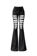 Alternative cut out flared pants