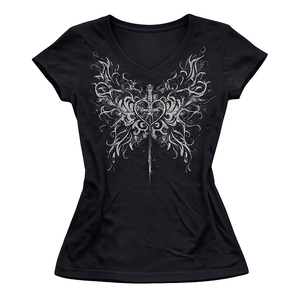 Alternative black graphic t-shirt