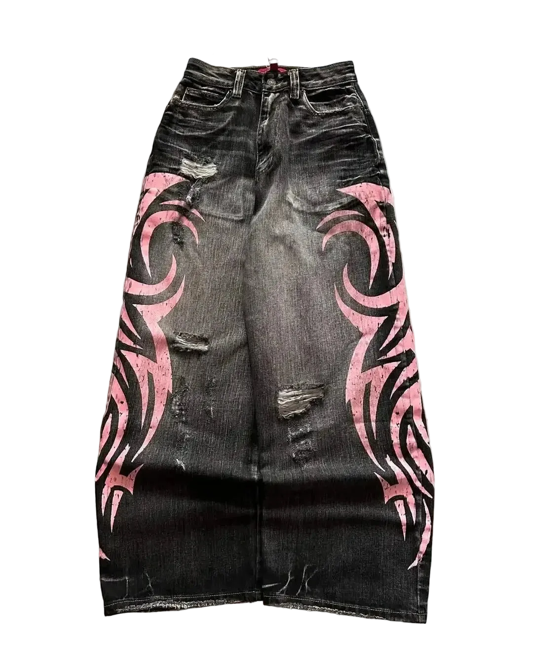 'Distressed' jeans