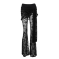 Gothic Lace Flare pants