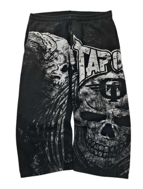 Y2K skull oversized joggers