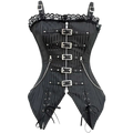 Gothic Lace buckle corset