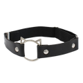 Punk cat leather thigh garter