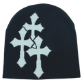 Y2K Crucifix beanie